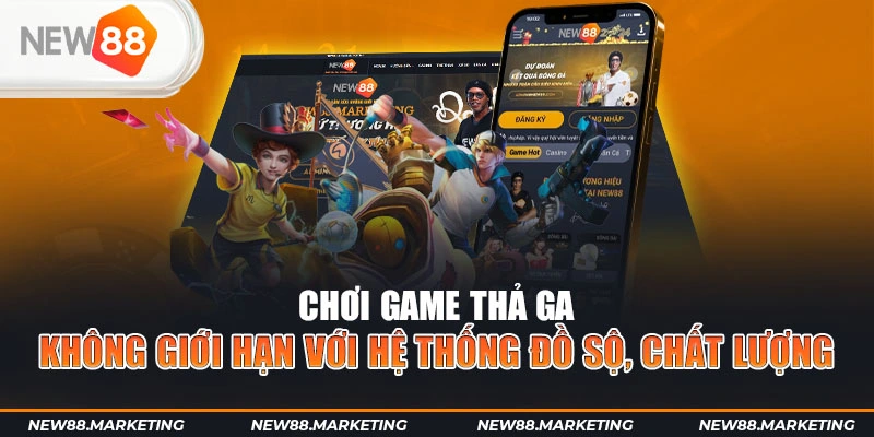 tha bet new88 ở trò chơi nổ hũ có bao nhiêu sảnh game